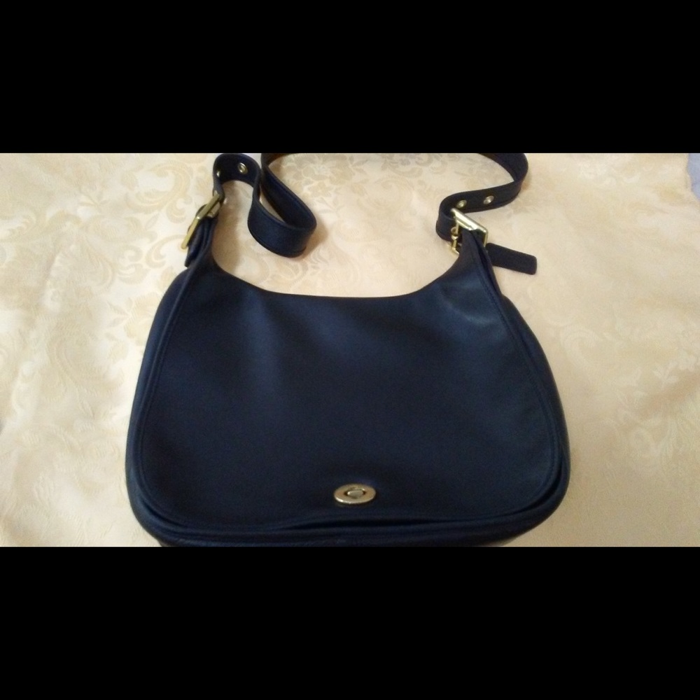 Coach Vintage Black Leather Legacy Purse